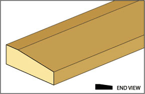 Dollhouse Miniature Wsa-16 Window Sill